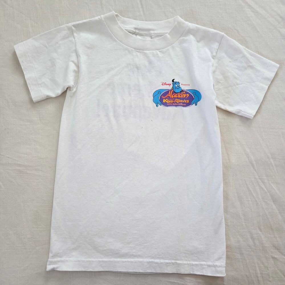 Vintage Aladdin King of Thieves Tee kids 8/10
